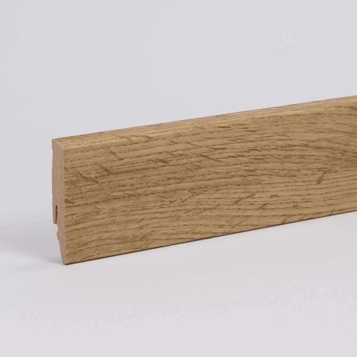 Plinthe aspect bois 60 mm le Chêne sauvage