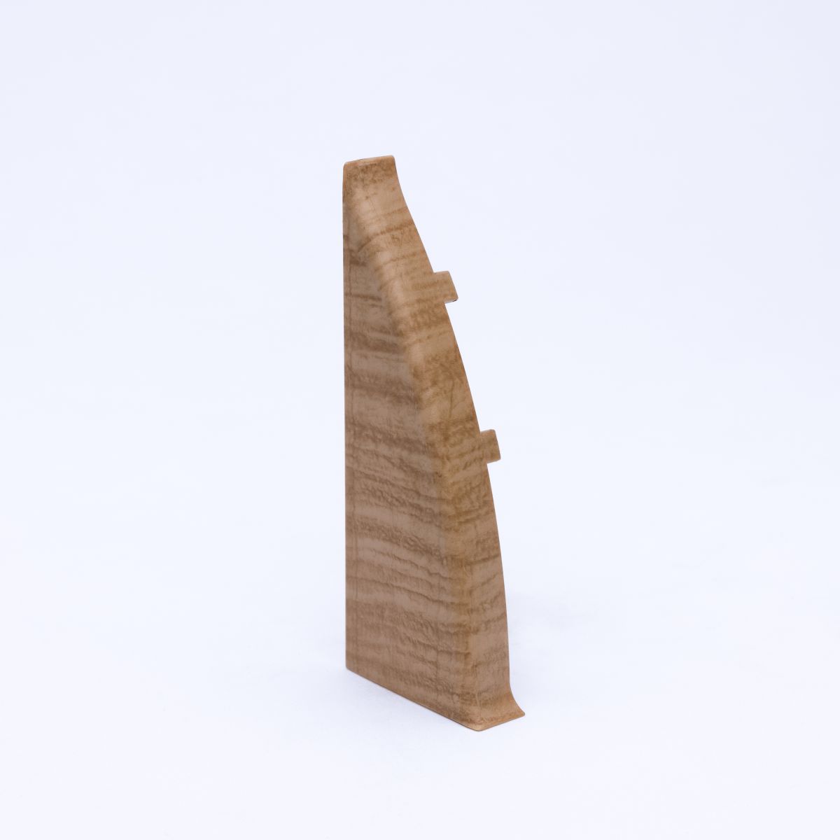 Embout gauche pour plinthes flex-duo 65 mm chêne naturel