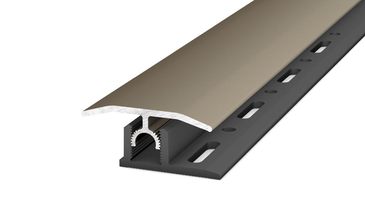 Prinz PROFI-TEC MASTER perfil de transición 34 mm - N.º 303 - Acero inoxidable mate - 100 cm