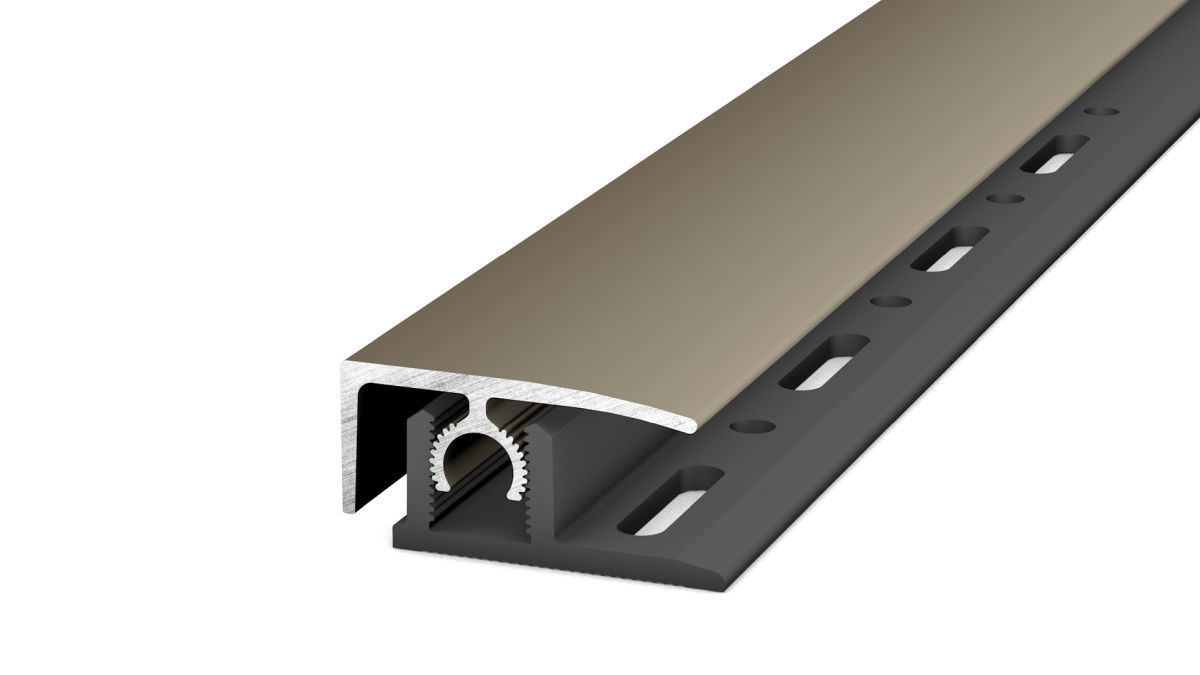 Prinz PROFI-TEC MASTER profilé de finition 28 mm - N° 313 - Acier inoxydable mat - 90 cm