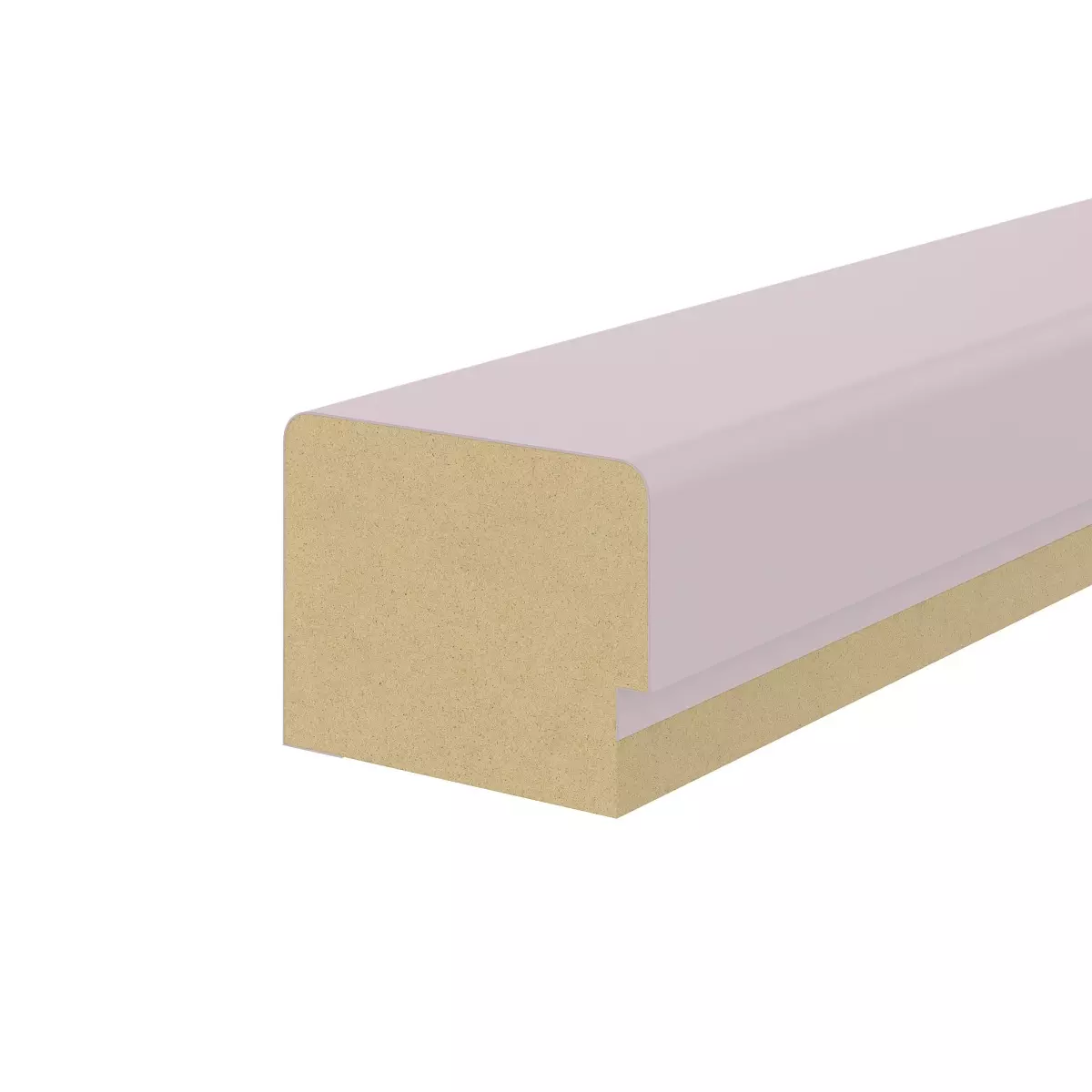 Abschlussleiste für Akustikpaneele 400 x 2600 mm -  Rose