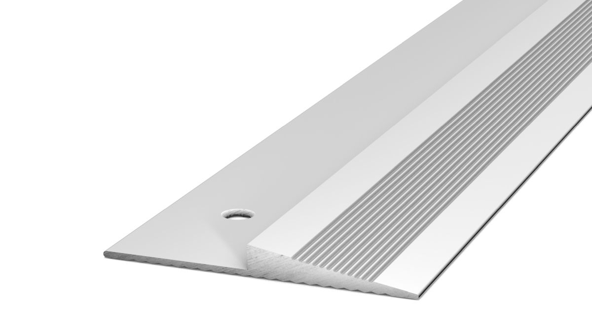 Prinz perfil rampa 38 x 3,8 mm - N.º 169 - Plata - 250 cm