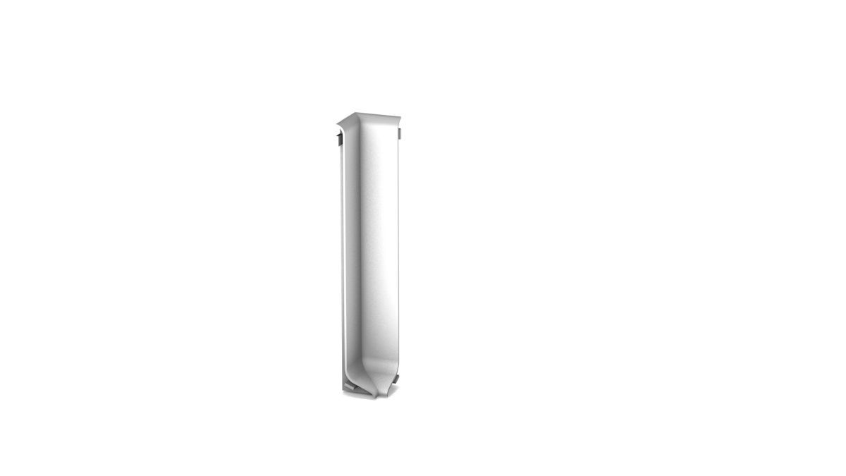 Prinz alu-angle intérieur pour plinthe n° 373 - Argent