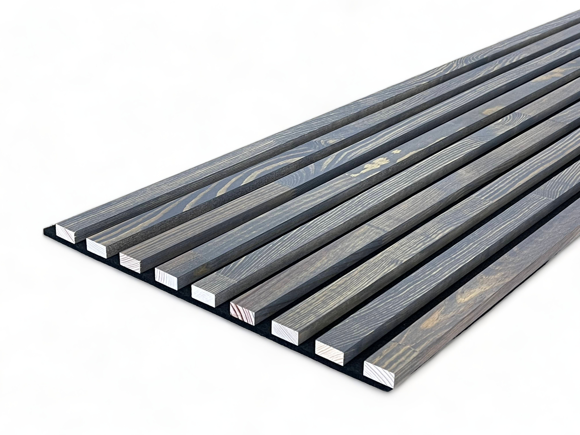 Panneaux acoustiques massifs 2600 x 400 mm Pin - Alaska Grey