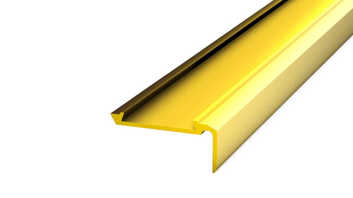 Prinz profilé combiné 40 x 18 mm - N° 185 - MS poliert - 500 cm