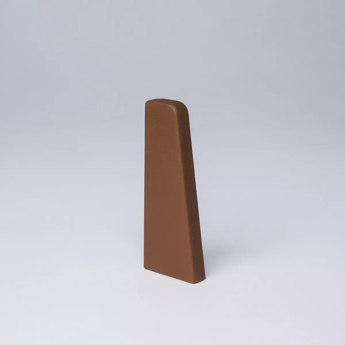 Abschluss links 60mm Nuss / Mahagoni