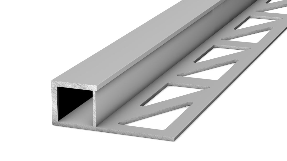 Prinz profilé carré 10 mm - N° 748 - Argent - 250 cm