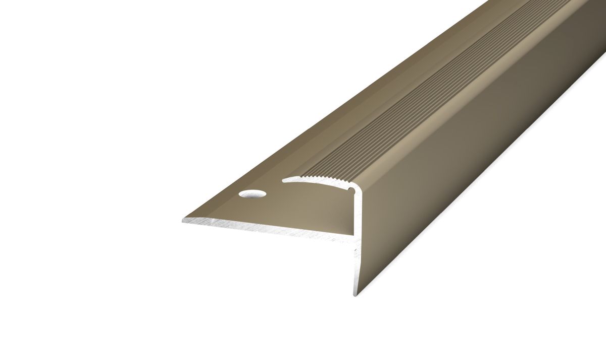 Prinz nez de marche 35 x 20 mm - N° 272 - Acier inoxydable mat - 250 cm