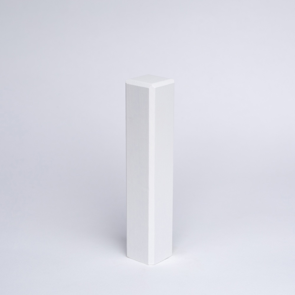 Bloc d'angle universel 105mm blanc laqué RAL9010