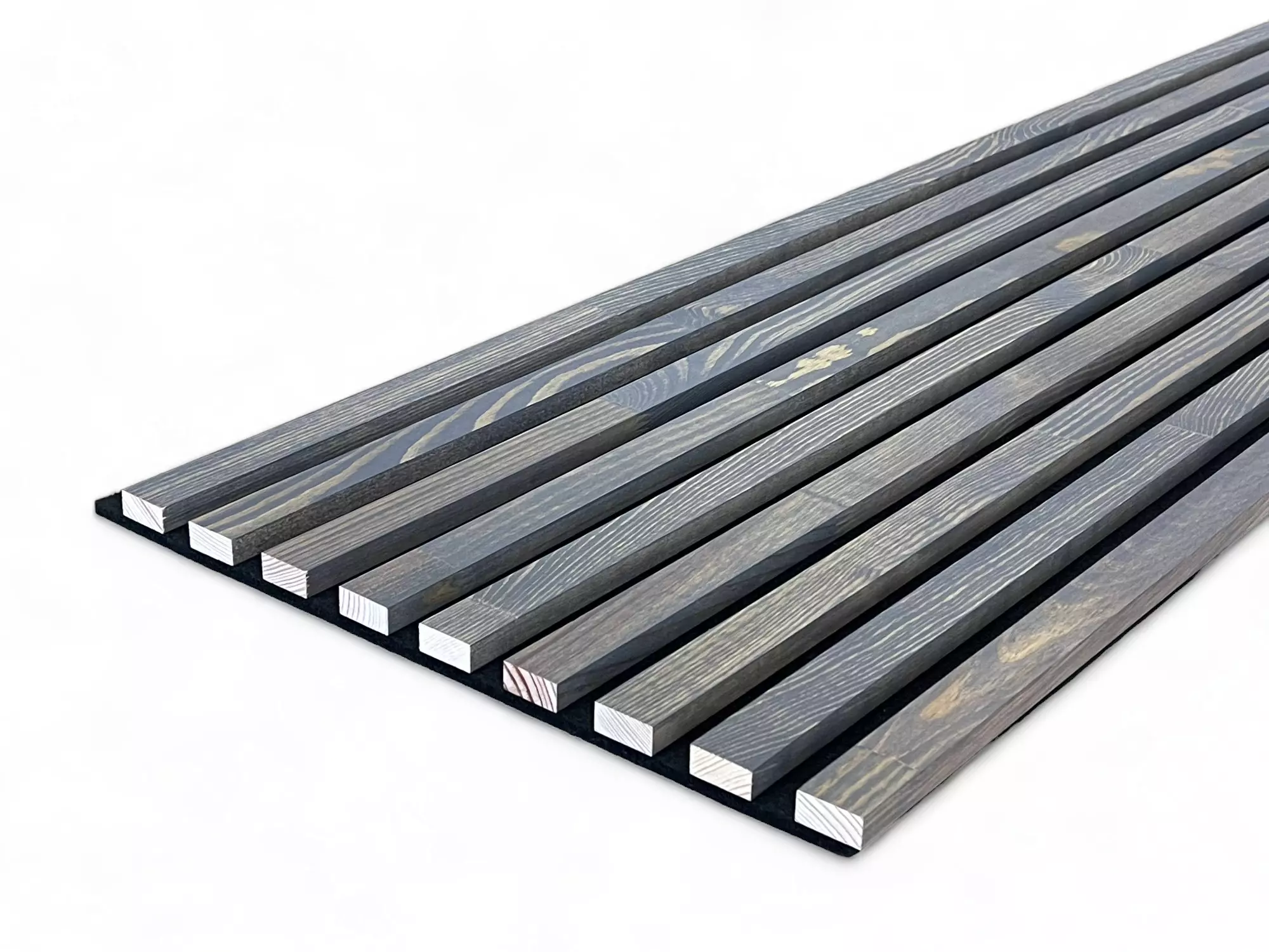 Muster für Massivholz Akustikpaneele Kiefer - Alaska Grey