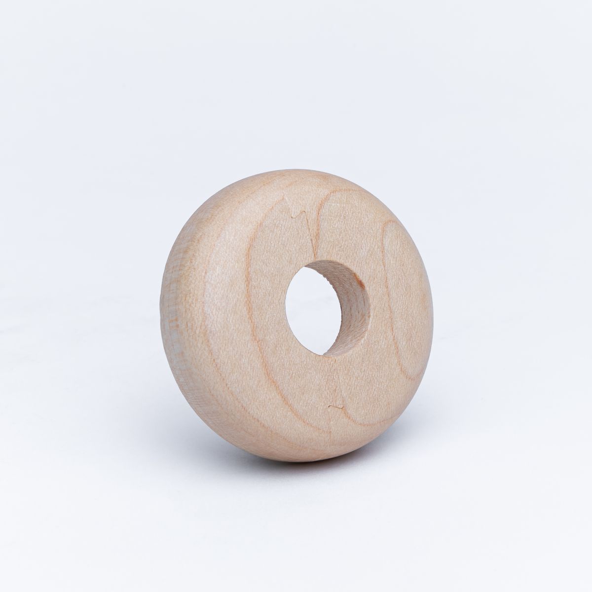 Rosette pour radiateurs en bois véritable sur des tubes d'un diamètre de 15mm érable