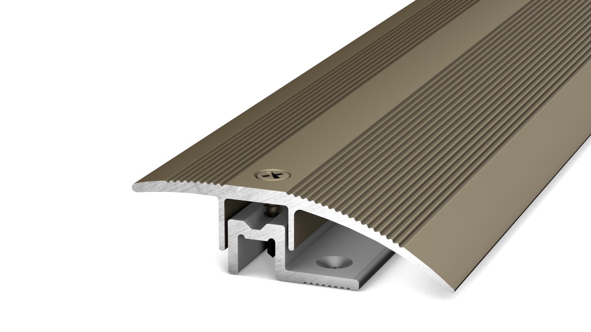 Profil d'adaptation acier inoxydable mat 0,90m