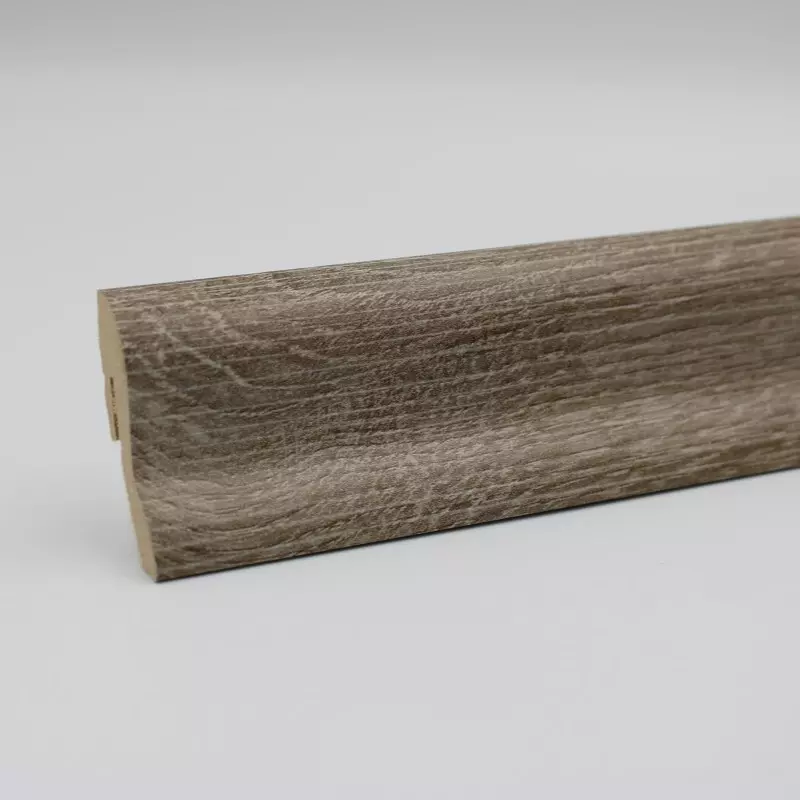 Sockelleiste mit Holzoptik 40 mm Eiche Antik