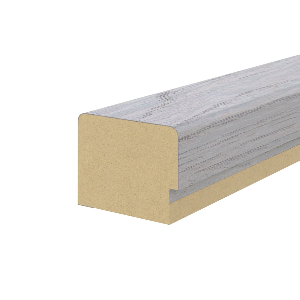 Abschlussleiste für Akustikpaneele 400 x 2600 mm -  Eiche Vintage