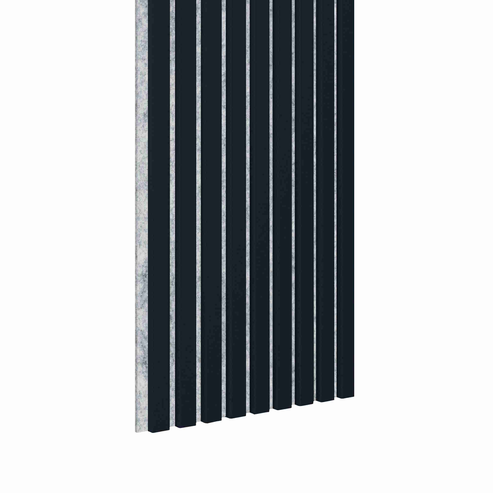 Panneau acoustique Acoustic+ Indigo 3000 x 400 mm - feutre acoustique gris