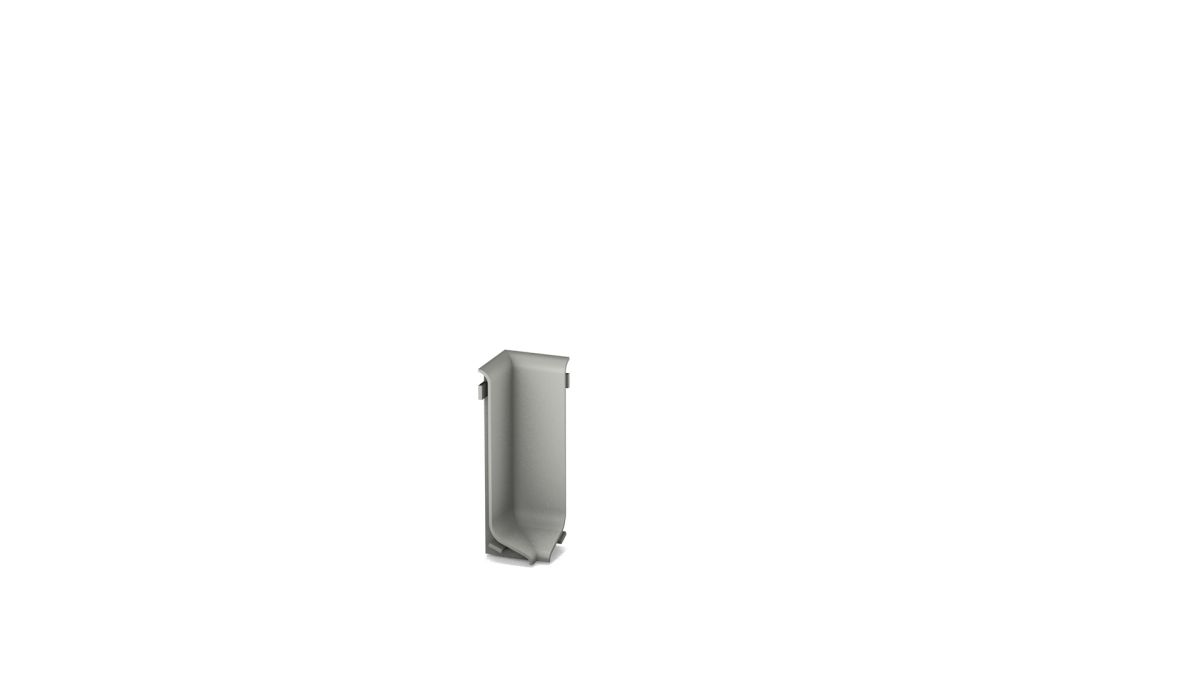 Prinz alu-angle intérieur pour plinthe n° 371 - Titan