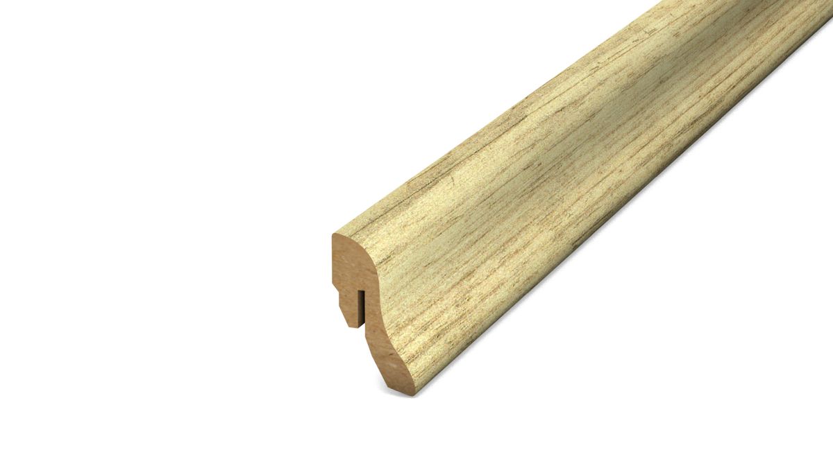 Prinz MDF-plinthe 22 x 40 mm - N° 833 - Schneekiefer - 250 cm