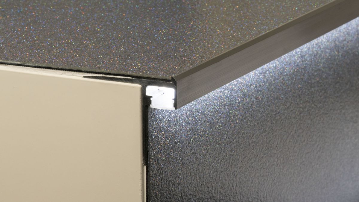 Prinz LED-nez de marche 59 x 51,2 mm - N° 219 - Acier inoxydable mat - 500 cm