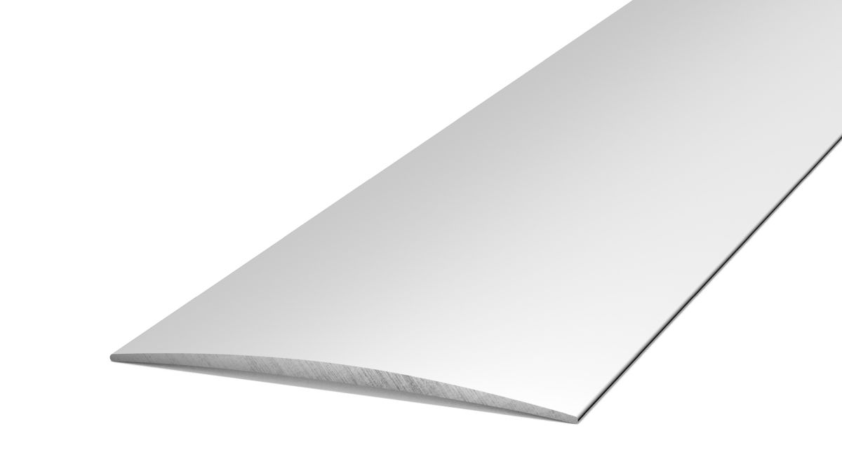 Prinz perfil de transición 40 mm - N.º 136 - Plata - 100 cm