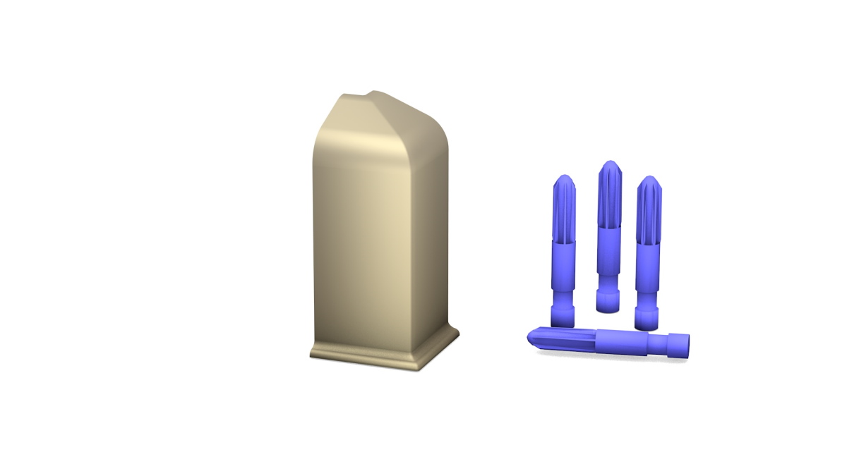 Angle extérieur pour plinthes en métal avec passage de câbles acier inoxydable mat