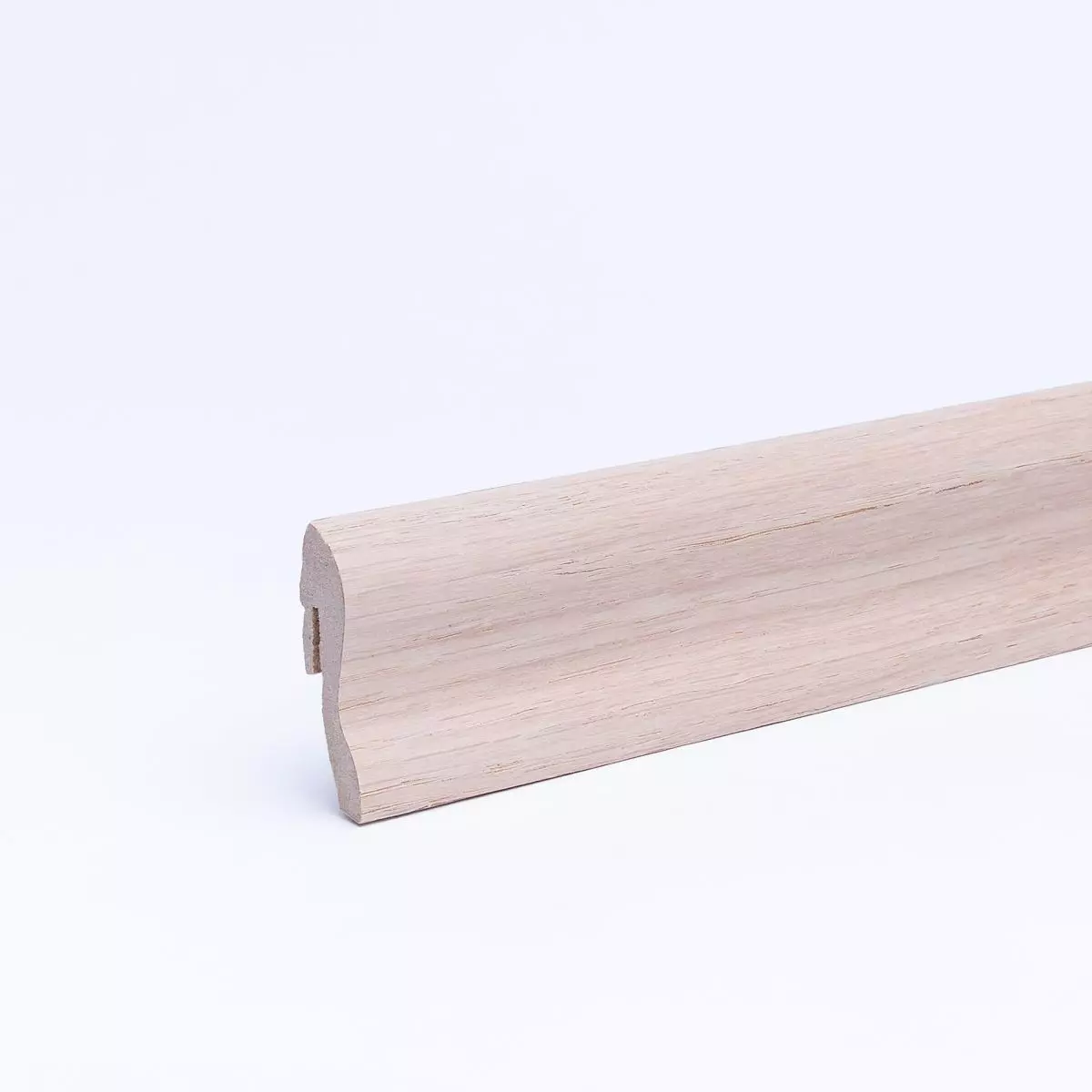 Furnier-Sockelleiste 40 mm Eiche roh