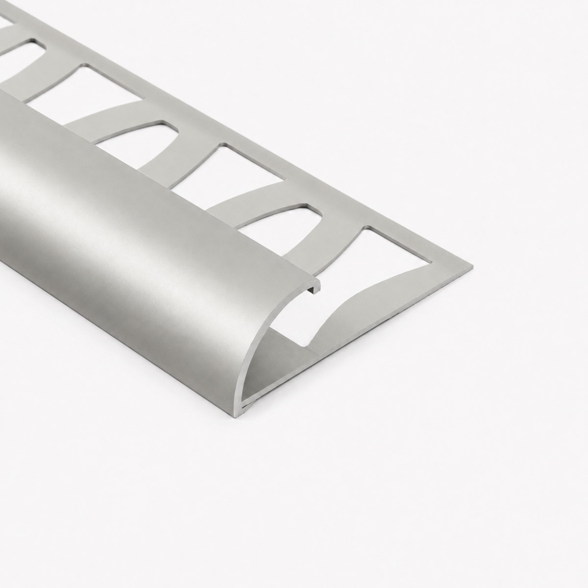 Profilé aluminium en quart de cercle « type R » 10mm - Argenté