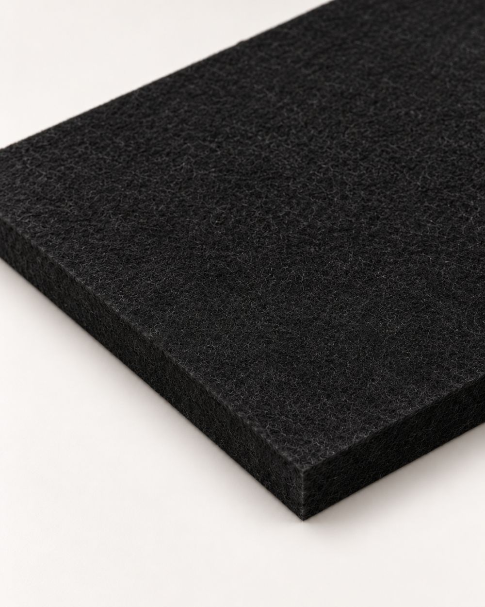 Felt black 2600 x 400 mm