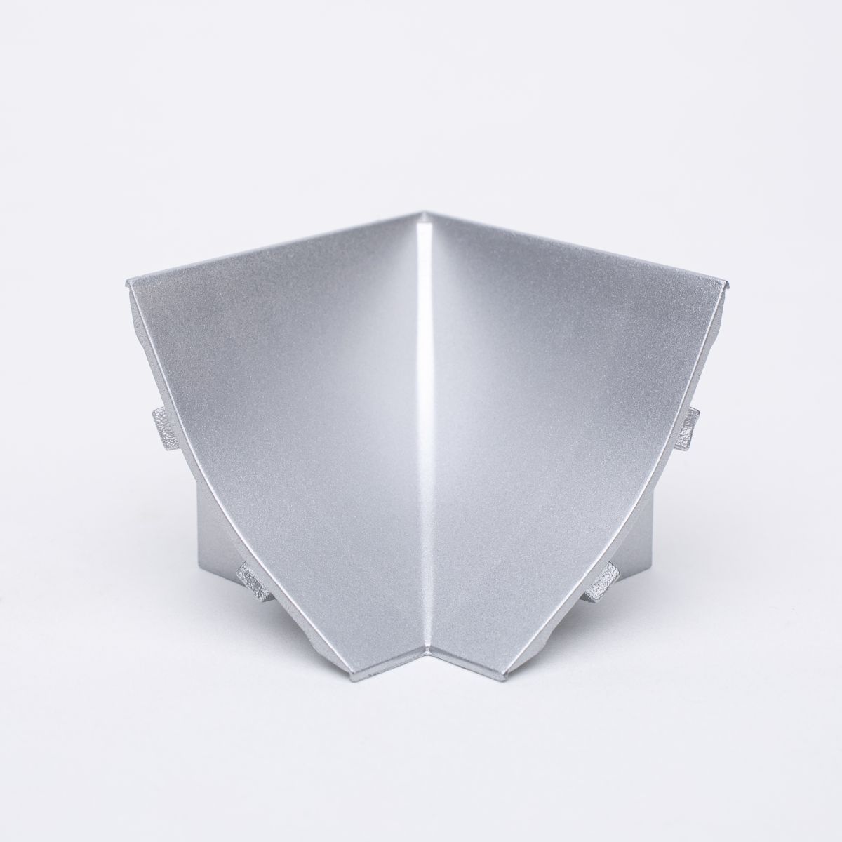 Angle intérieur aluminium - Profil d'extrémité 23x23mm