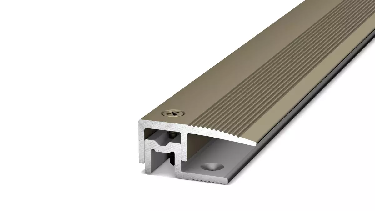 Abschlussprofil Edelstahl matt - 0,90 m