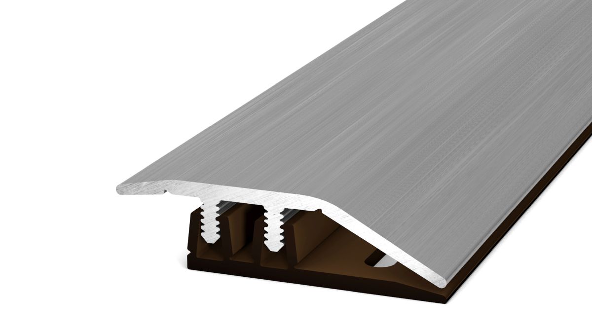 Prinz profi-design profilé de compensation 34 mm - N° 323 - Acier inoxydable brossé - 100 cm