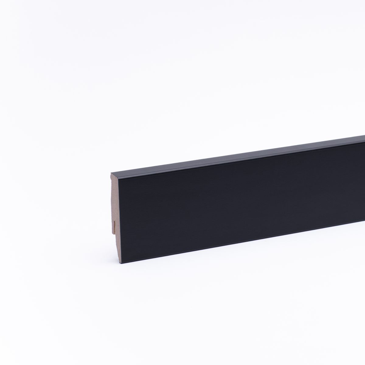 Dekor-Sockelleiste 60 mm Schwarz