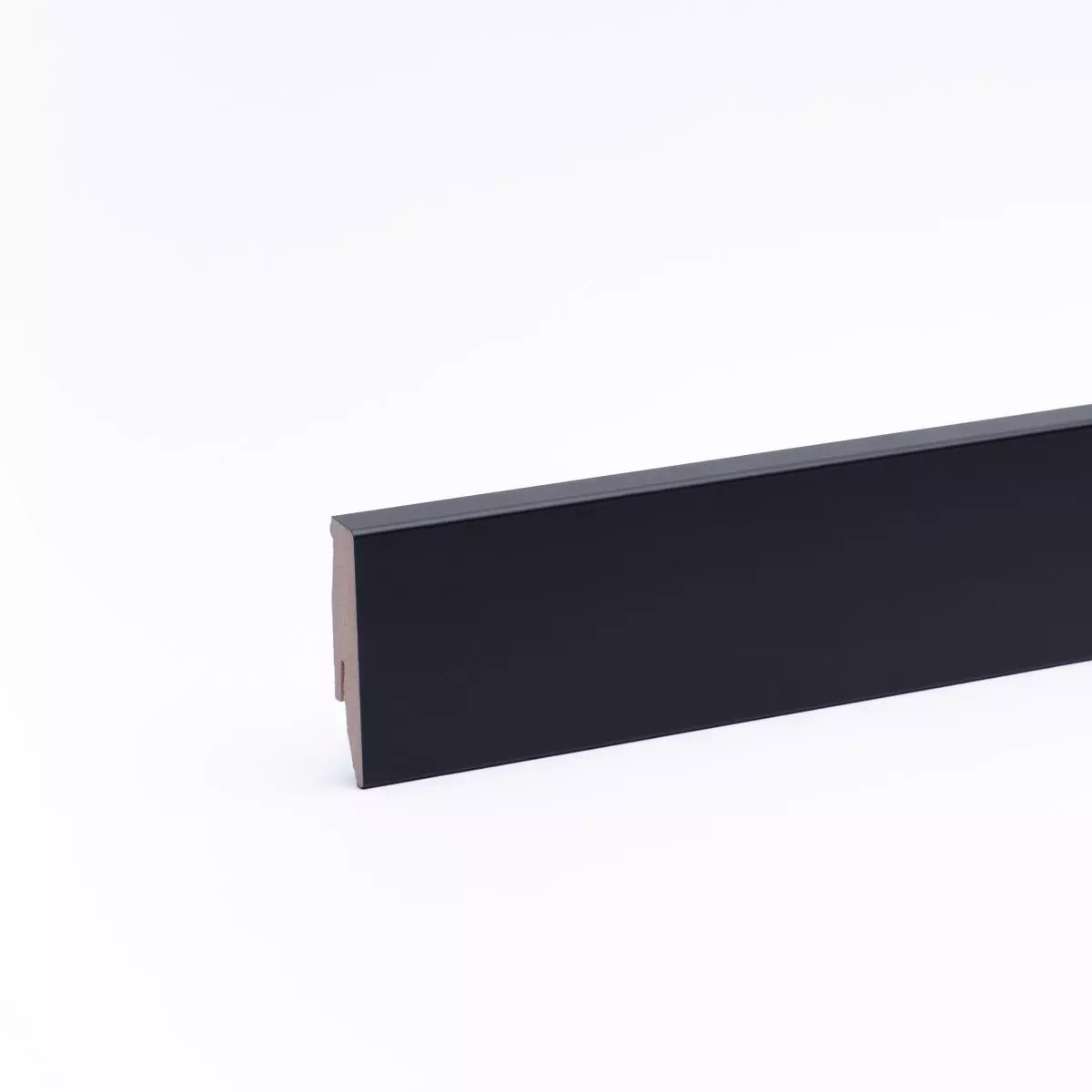 Dekor-Sockelleiste 60 mm Schwarz