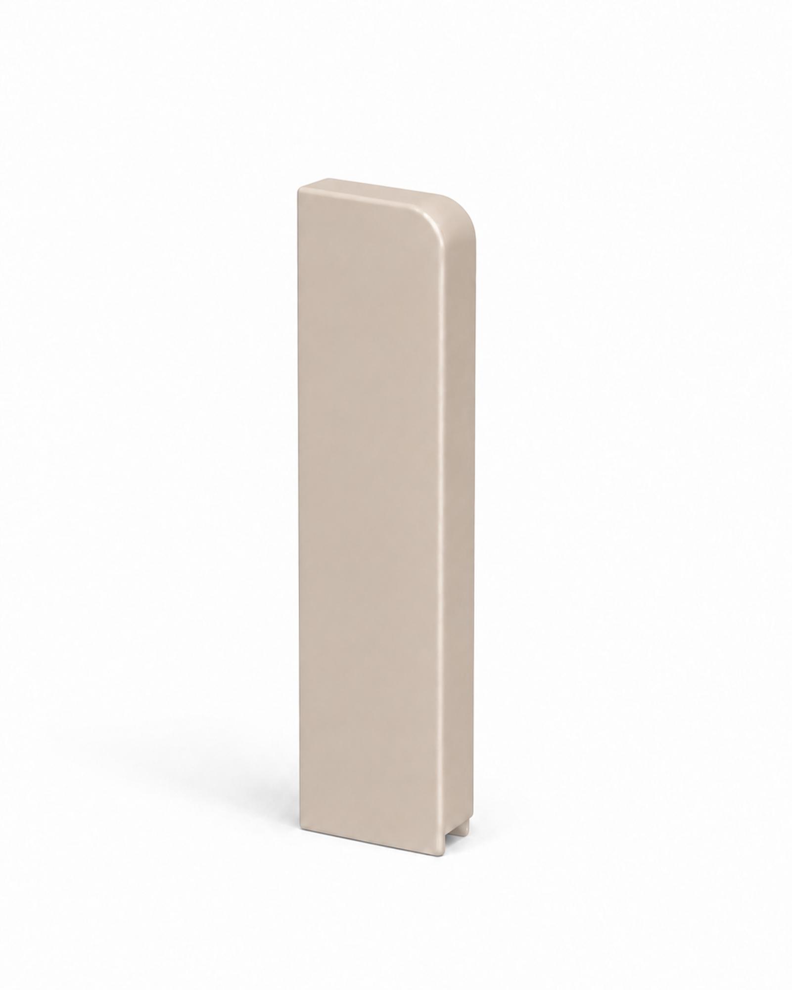 Extremo a la izquierda para Prima-Flex strip 75 mm Cachemira