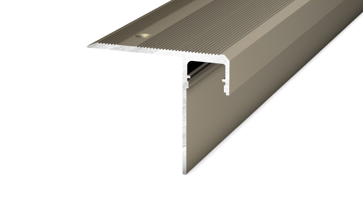 Prinz LED-nez de marche 56 x 47,5 mm - N° 218 - Acier inoxydable mat - 500 cm
