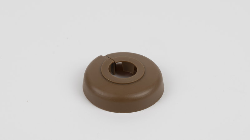 Prinz heizkörperrosette innen-ø 15 mm - N° 852 - Noyer