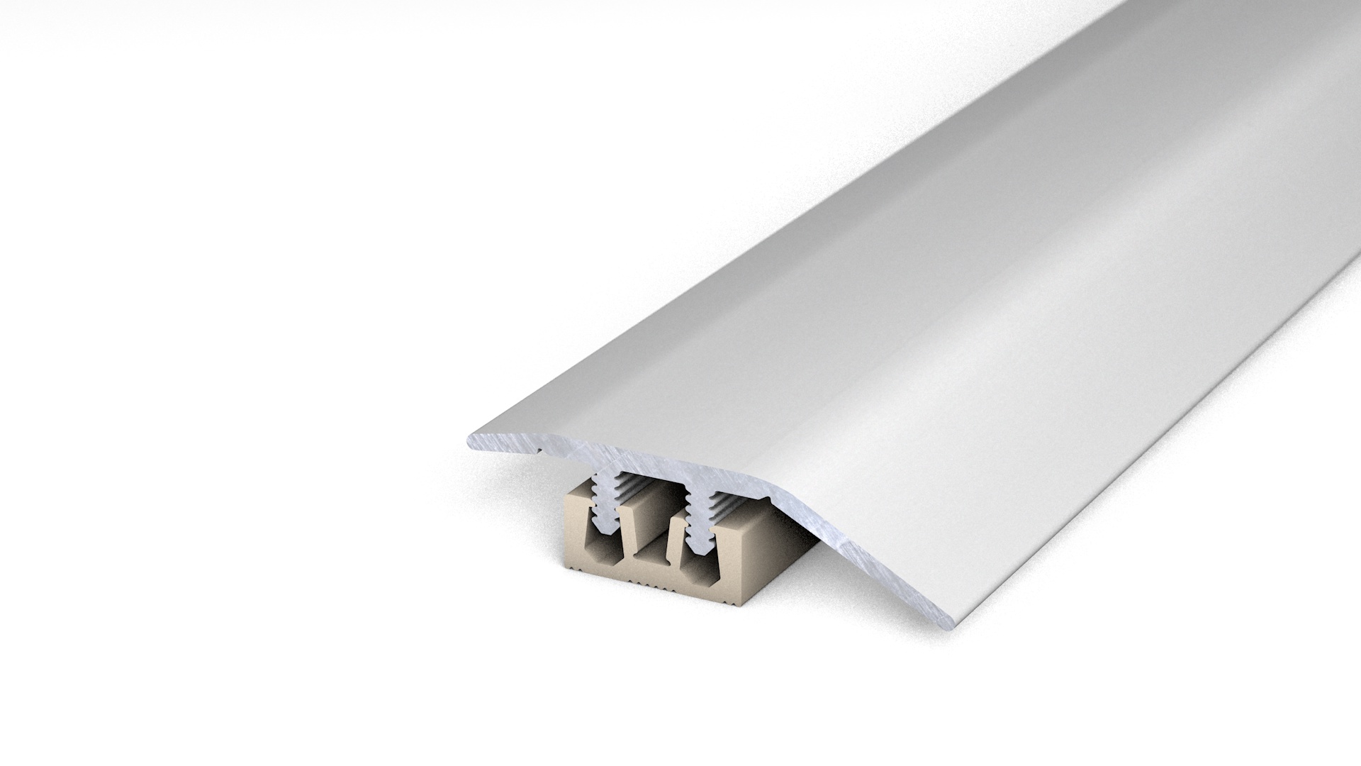 Prinz profi-design profilé de compensation 34 mm - N° 339 - Argent - 200 cm