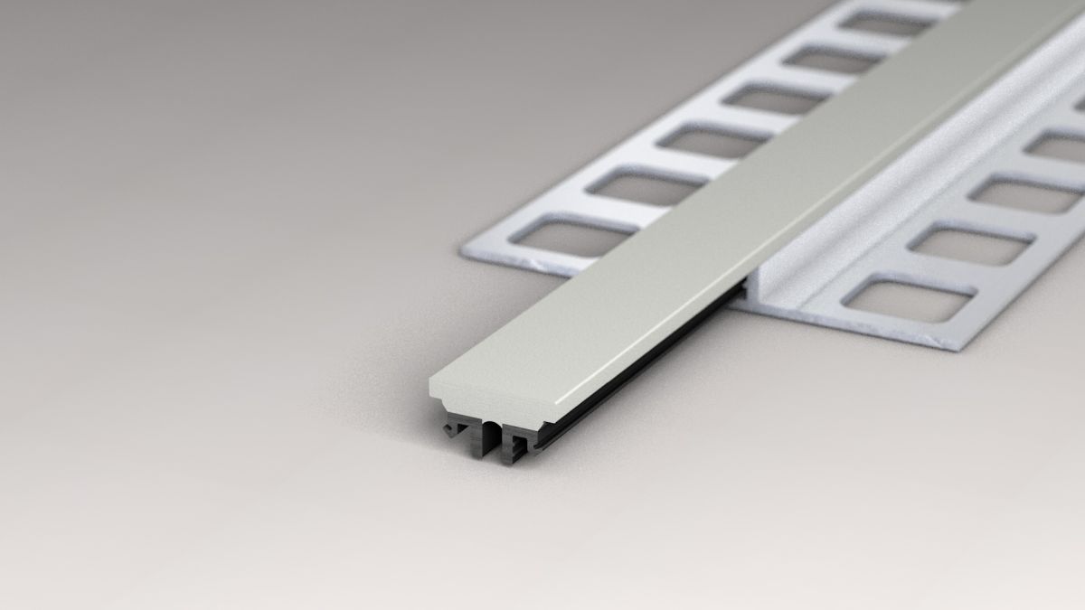 Prinz dilatec dehnfugenstreifen 12,6 x 6,8 mm - N° 778 - Gris clair - 300 cm