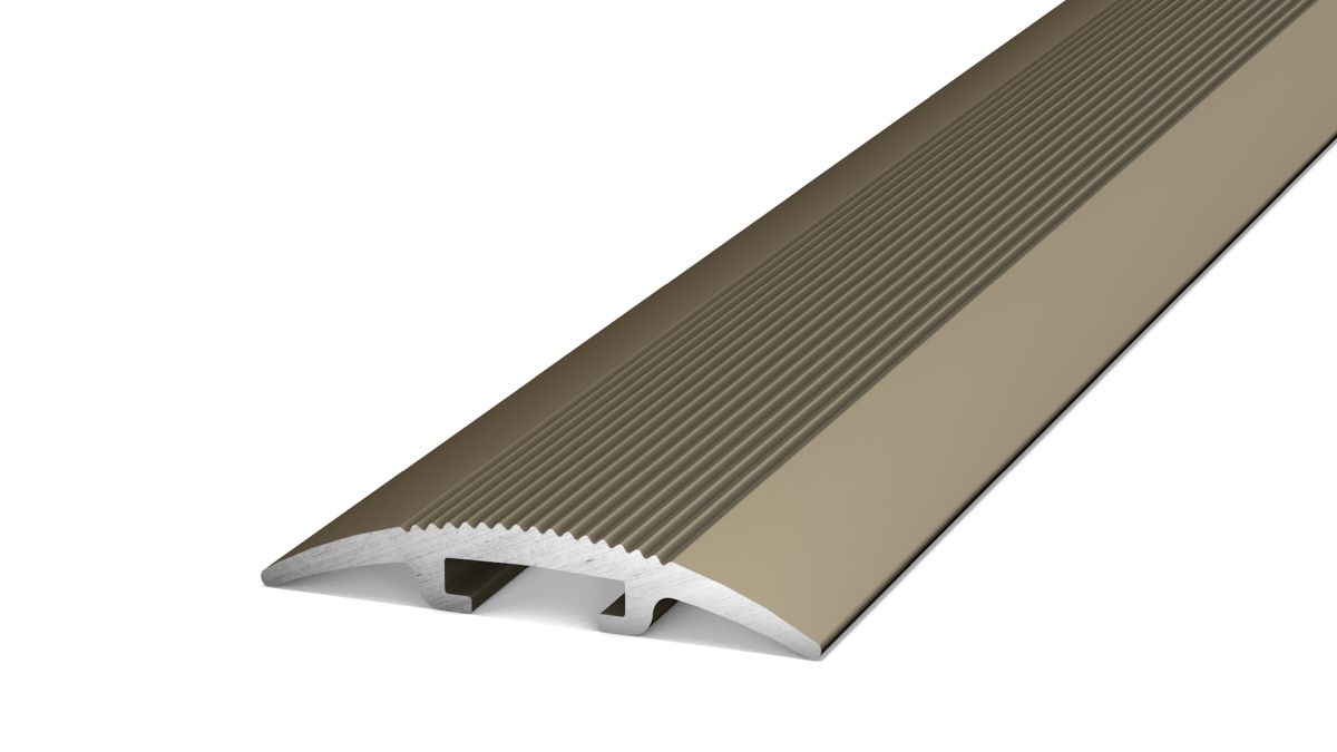 Prinz D.O.S. profilé de transition 30 mm - N° 201 - Acier inoxydable mat - 270 cm