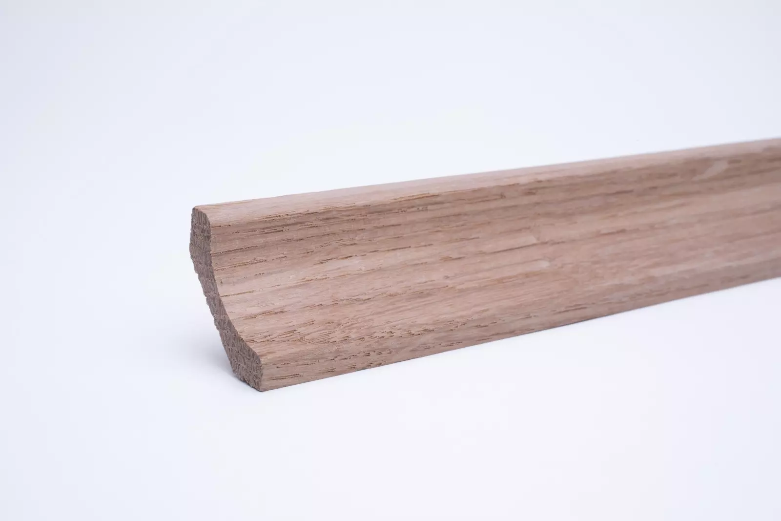 Hohlkehlleiste Massivholz 22 x 22mm Eiche Roh