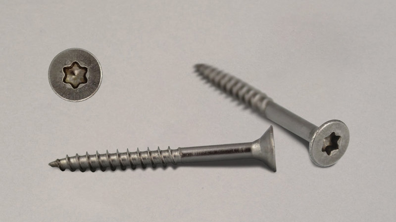 Prinz torx tornillos 3,0 x 35 mm - N.º 832 - Acero inoxidable
