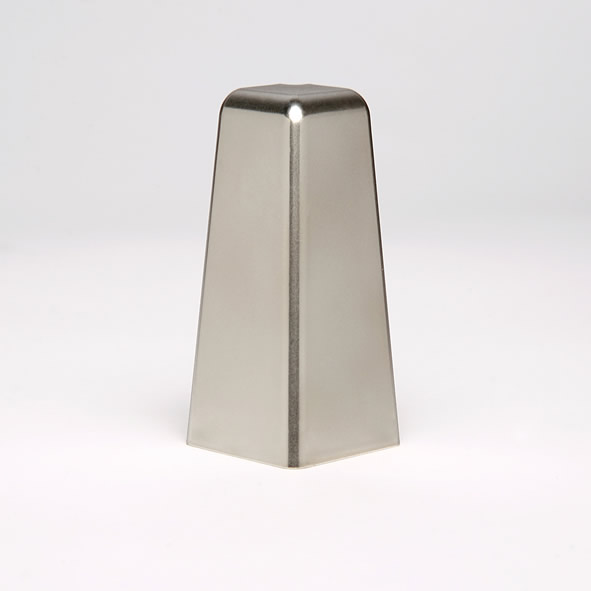 Angle extérieur 60 mm inox / titanium