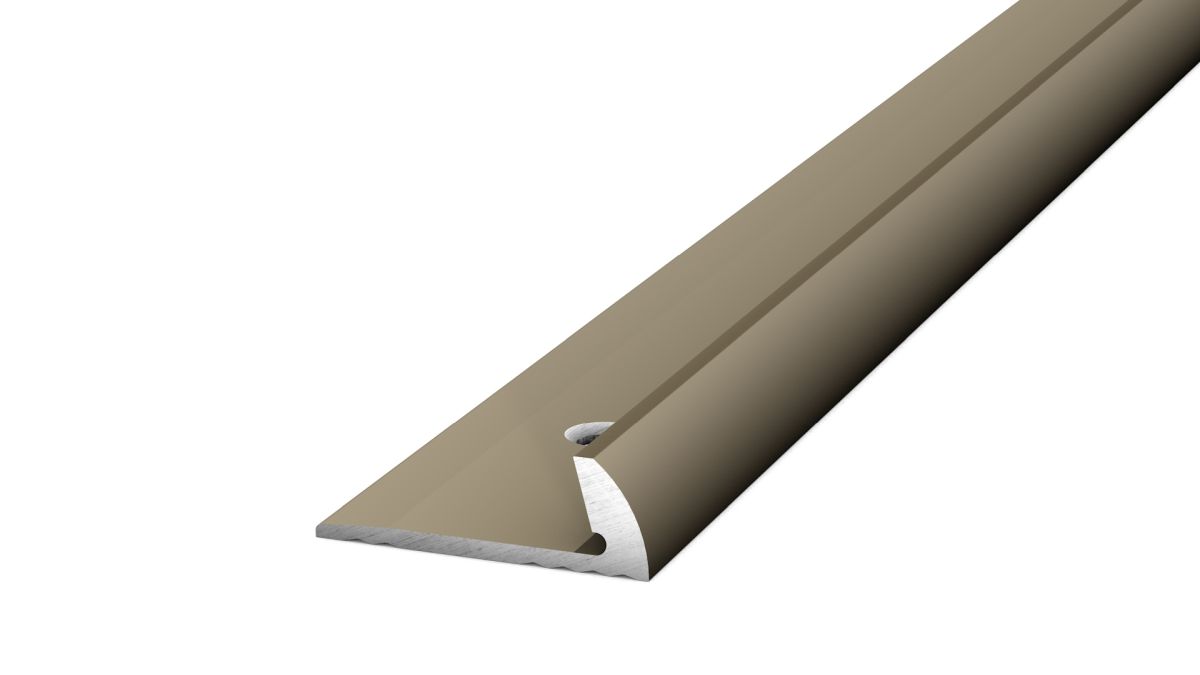 Prinz profilé de finition 18 x 6 mm - N° 158 - Acier inoxydable mat - 250 cm