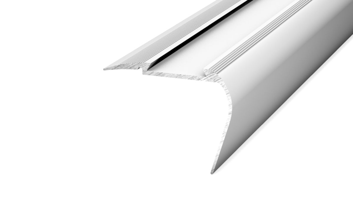 Prinz profilé combiné 63 x 50 mm - N° 199 - Argent - 500 cm