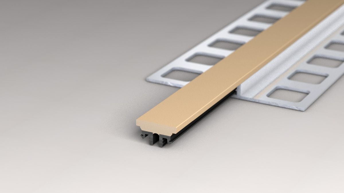 Prinz dilatec dehnfugenstreifen 12,6 x 6,8 mm - N° 778 - Beige - 300 cm