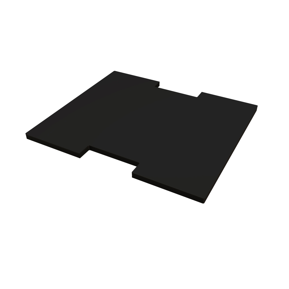 Cube de rangement pour séparateur de pièce design - Noir