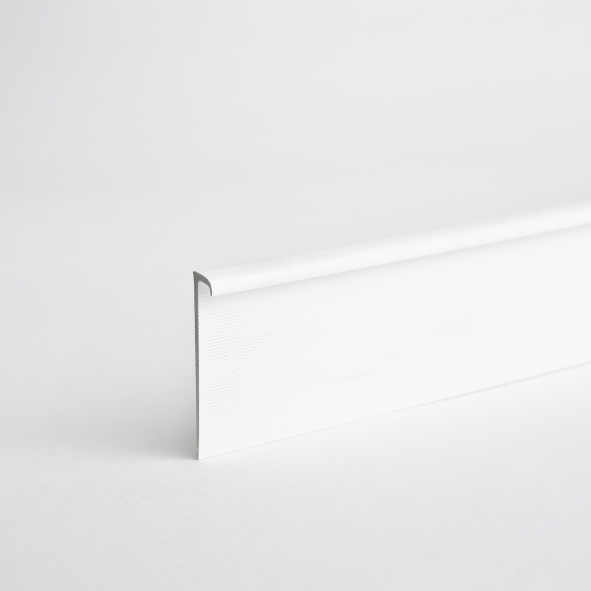 Plinthe flex pour revêtement du sol blanc