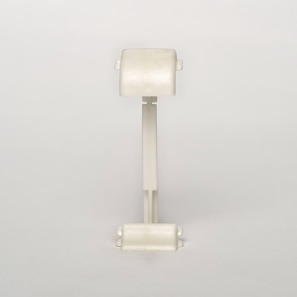 Joint de couvercle pour plinthes flex pour revêtement du sol blanc