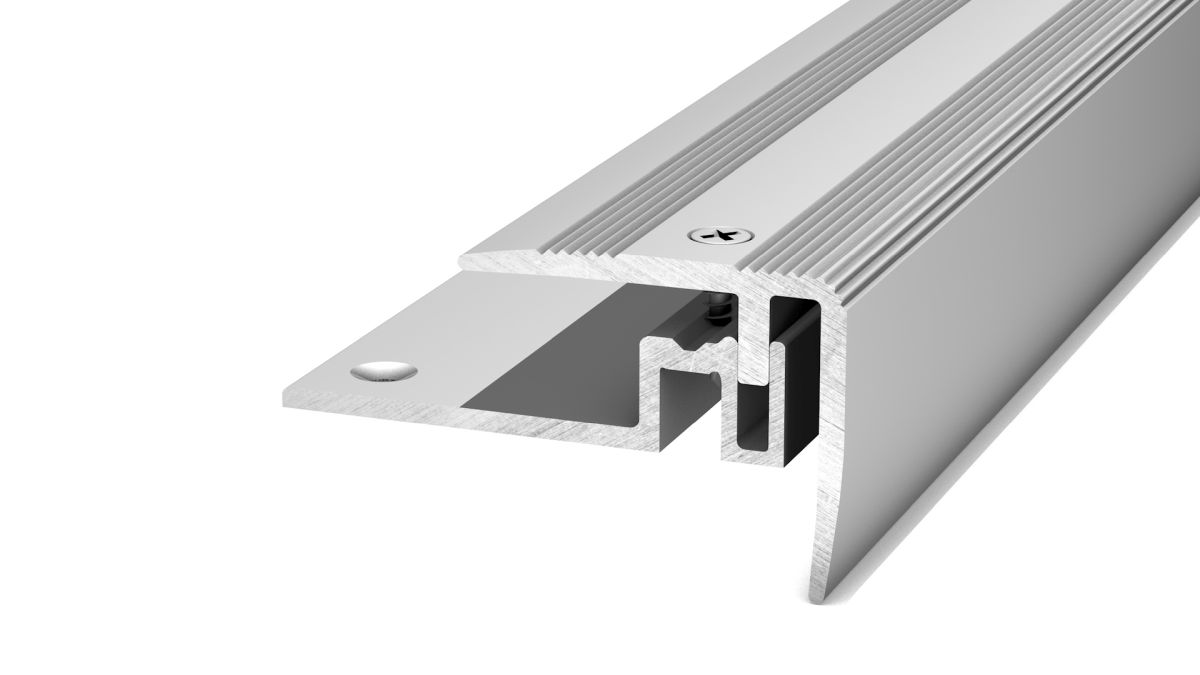 Profil de nez de marche argent 2,50m