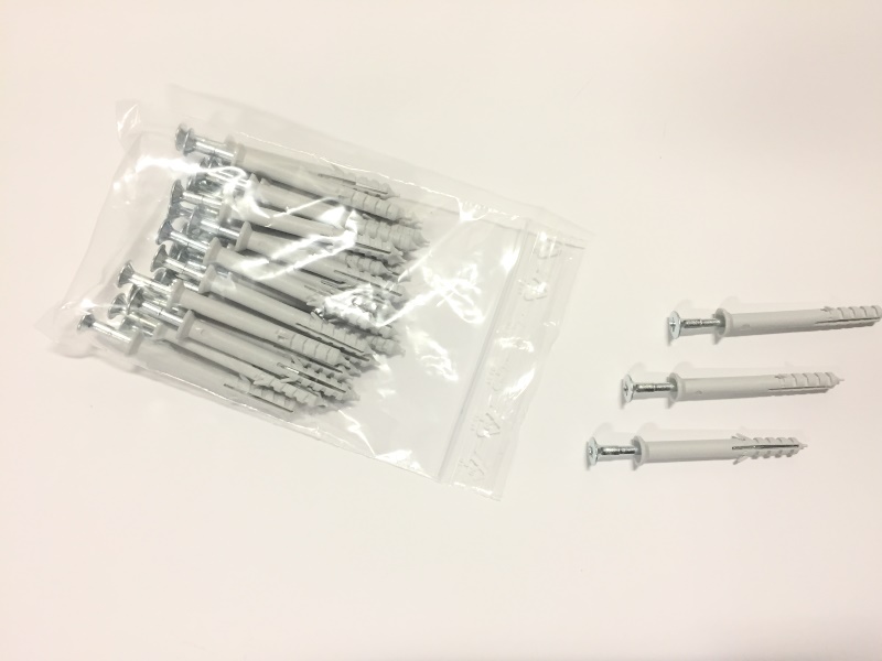 200 bouts de chevilles à frapper en nylon pré-assemblés 5x50