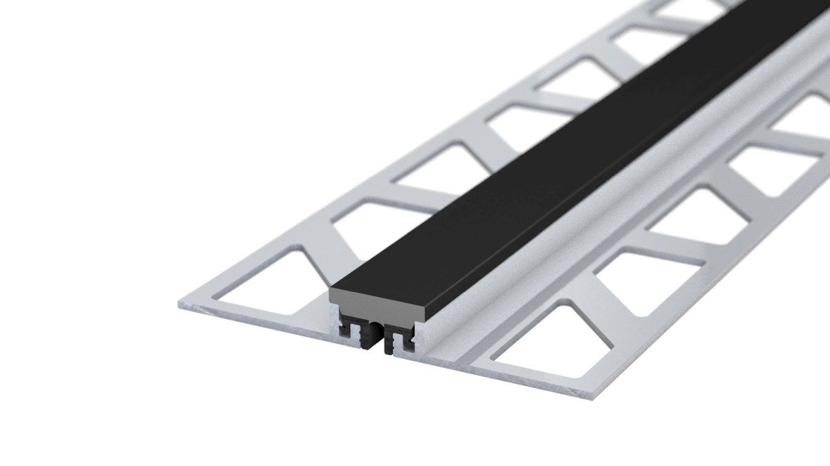DilaTec 778 Système de joint de dilatation pour revêtements 4-6mm - Noir 2,5m
